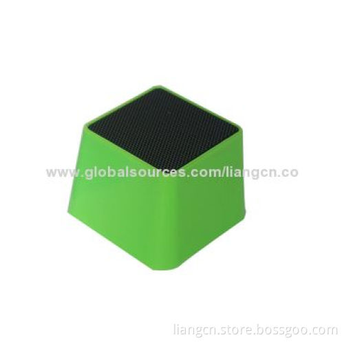 Portable pyramid Bluetooth mini speaker with hands-free call